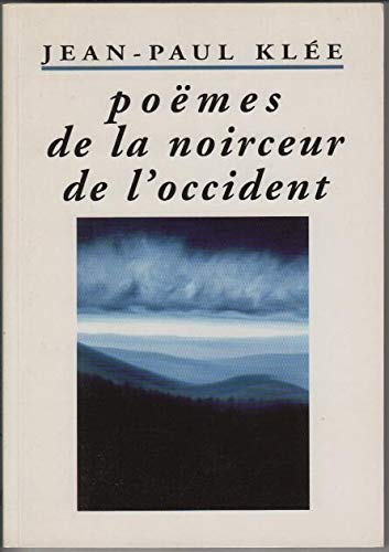 Couverture de Poëmes de la noirceur de l'Occident