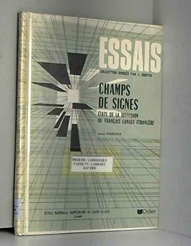 Champs de signes : états de la diffusion du français langue étrangère