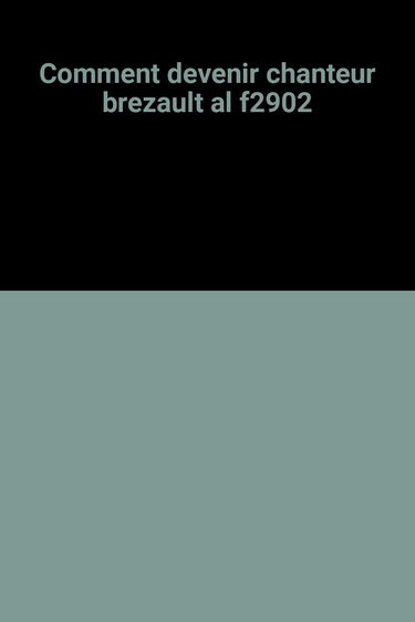 Comment devenir chanteur ?