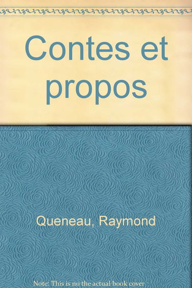 Contes et propos