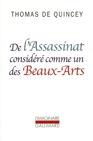 De l'assassinat considéré comme un des beaux-arts