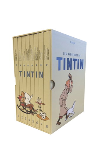 Couverture de Les aventures de Tintin par Hergé