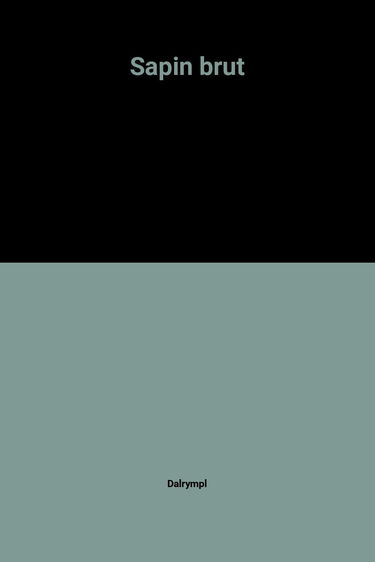 Sapin brut