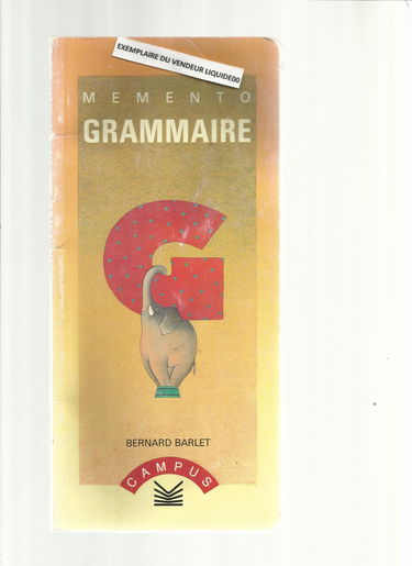 Memento grammaire