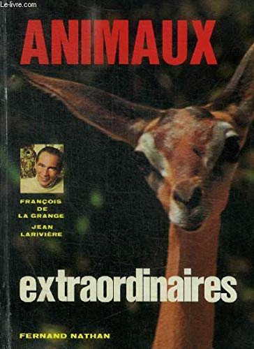 Couverture de Animaux extraordinaires