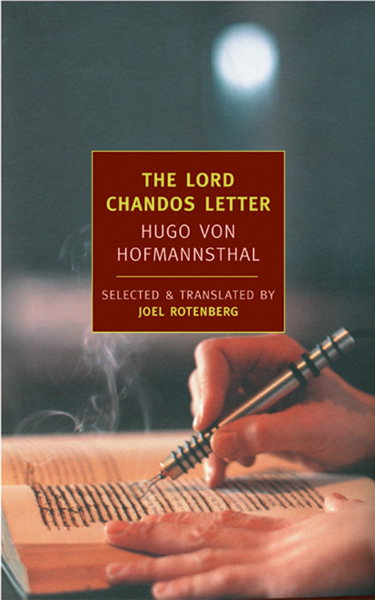 Couverture de The Lord Chandos Letter: And Other Writings