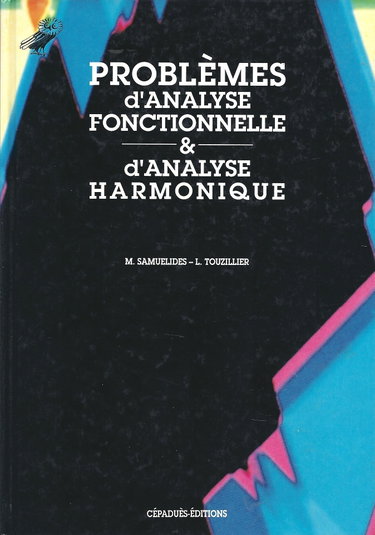 Couverture de Problèmes d'analyse fonctionnelle et d'analyse harmonique