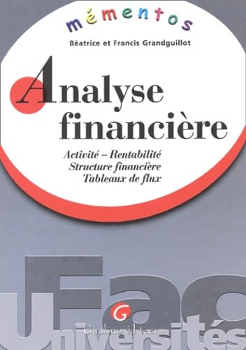 Mémento analyse financière
