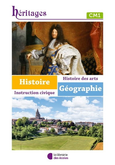 Couverture de Histoire géographie, histoire des arts, instruction civique : CM1