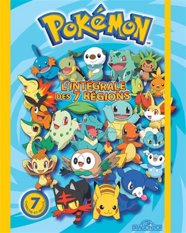 Couverture de Pokémon : l'intégrale des 7 régions : 7 cherche-et-trouve