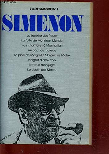TOUT SIMENON TOME 1 oeuvre romanesque