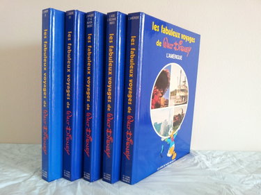 Couverture de LES FABULEUX VOYAGES DE WALT DISNEY - COLLECTION COMPLETE EN 5 VOLUMES par Divers