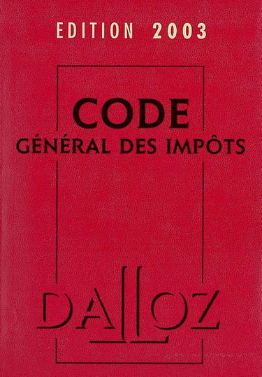 Code général des impôts