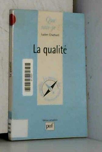 La Qualite. 4eme Edition