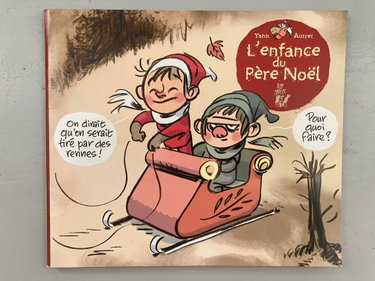 Couverture de L'enfance Du Père Noël / Yann Autret