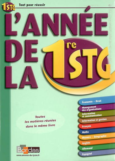 L'année de la 1re STG