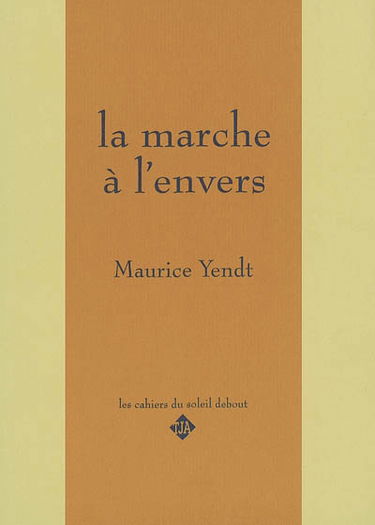 La marche à l'envers