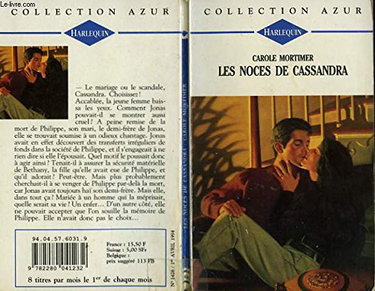 Couverture de LES NOCES DE CASSANDRA - HUNTER'S MOON