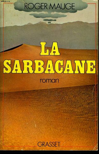 Couverture de La sarbacane