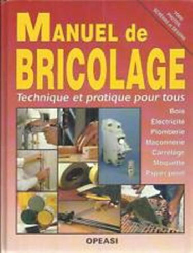 MANUEL DE BRICOLAGE technique et pratique pour tous - bois electricité plomberie maçonnerie carrelage moquette papier peint