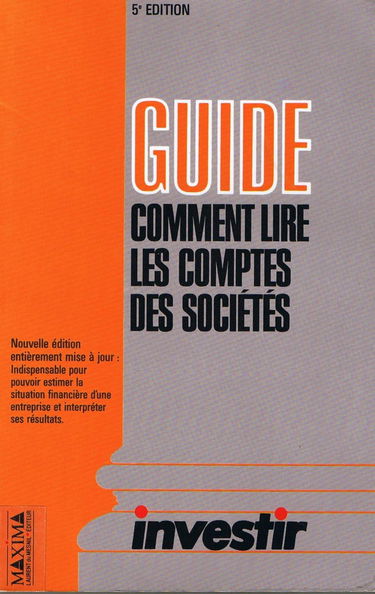 Comment lire les comptes des sociétés