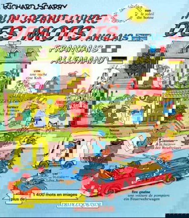 Mon grand livre des mots : anglais-français-allemand