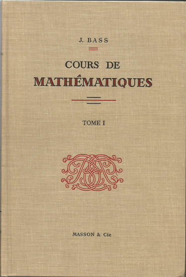 Cours de mathématiques. Vol. 1-1. Algèbre linéaire, intégrales simples, fonctions définies par des séries et des intégrales