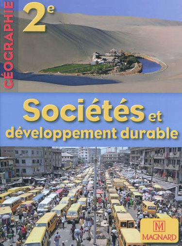 Couverture de Sociétés et développement durable : géographie 2e