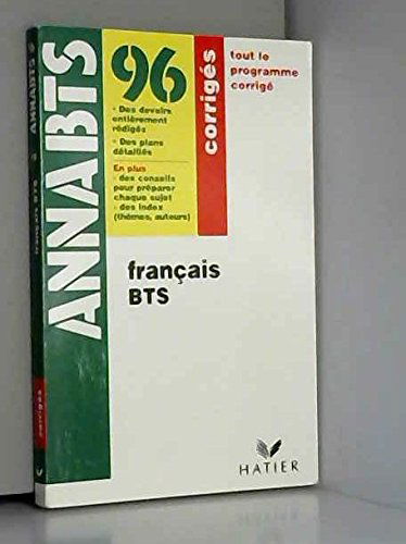 Français bts corriges
