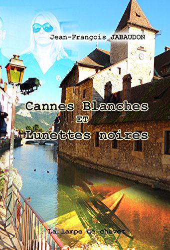 Cannes blanches et lunettes noires