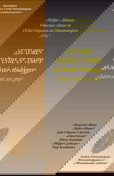 Lectures d'Être et Temps de Martin Heidegger