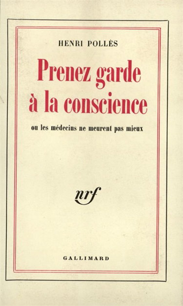 Couverture de Prenez garde à la conscience