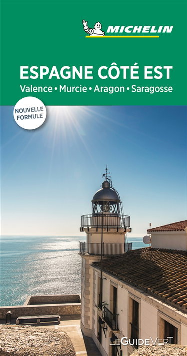 Couverture de Espagne côté est : Valence, Murcie, Aragon : escapade à Barcelone par Manufacture française des pneumatiques Michelin