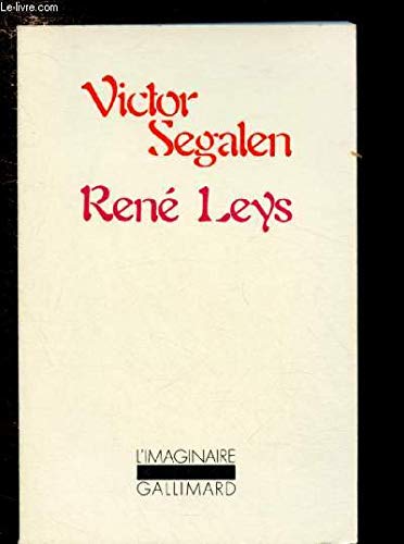 Couverture de rene leys par Victor Segalen