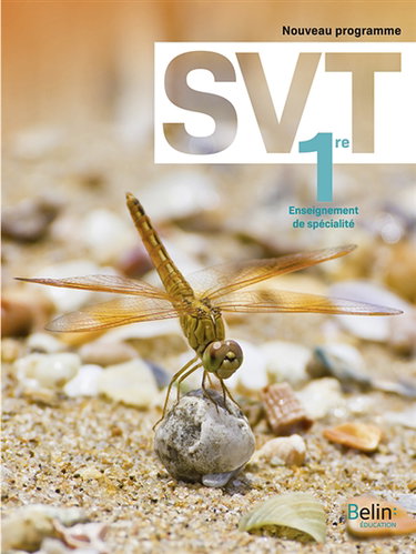 Couverture de SVT 1re : enseignement de spécialité : nouveau programme