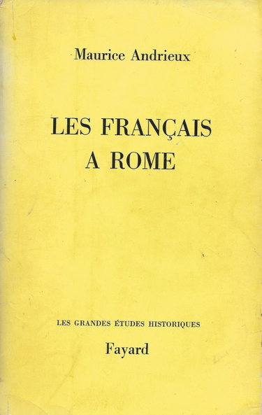 Couverture de Les français à Rome