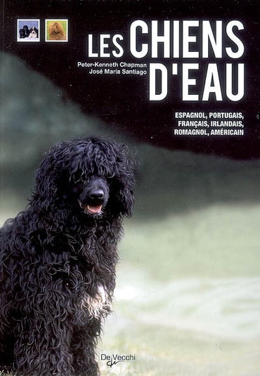 Couverture de Les chiens d'eau : français, américain, espagnol, portugais, irlandais, romagnol, américain