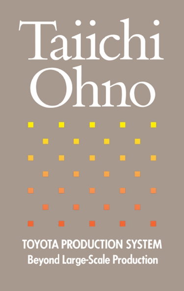 Couverture de Toyota Production System par Taiichi Ohno