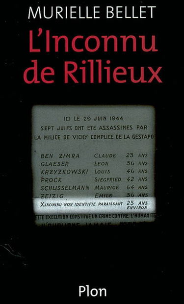 L'inconnu de Rillieux