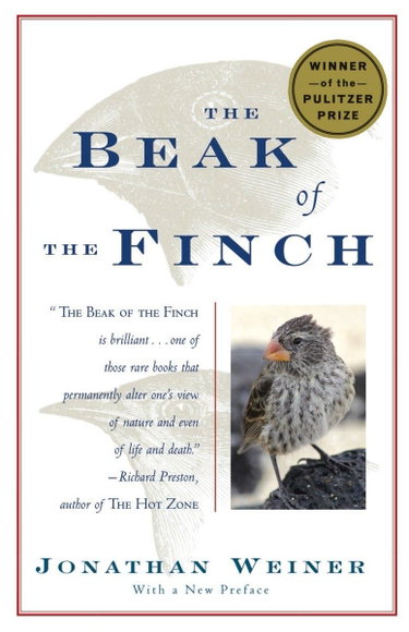 Couverture de The Beak of the Finch: A Story of Evolution in Our Time