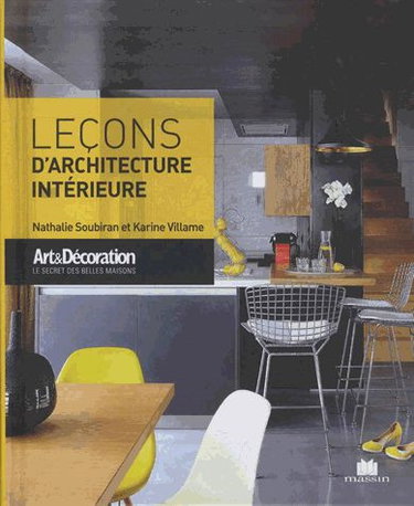 Couverture de Leçons d'architecture intérieure
