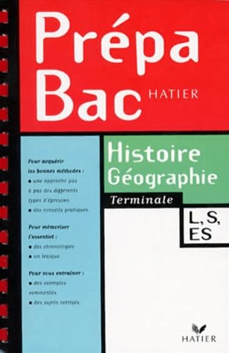 Prépabac histoire-géographie, terminale L, ES et S