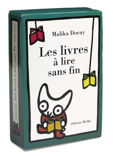 Couverture de Les livres à lire sans fin par Malika Doray