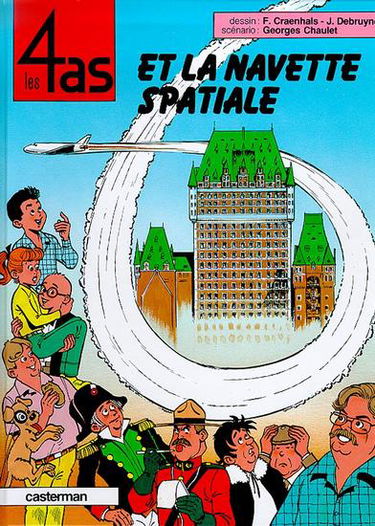 Les 4 as. Vol. 26. Les 4 as et la navette spatiale