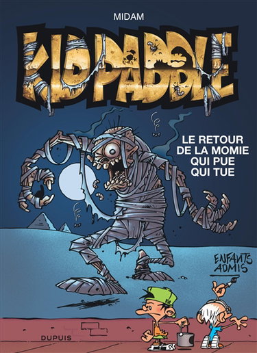 Couverture de Kid Paddle. Vol. 11. Le retour de la momie qui pue qui tue