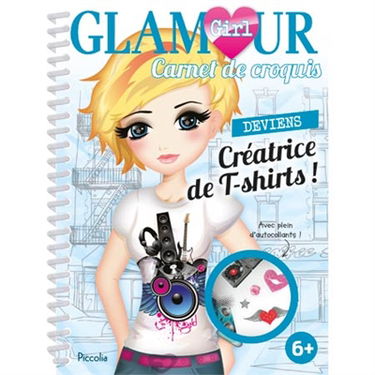 Carnet de croquis : deviens créatrice de T-shirt !