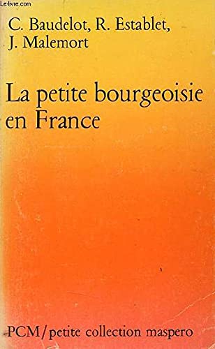 La Petite bourgeoisie en France