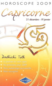 Capricorne, 21 décembre-19 janvier : horoscope 2009