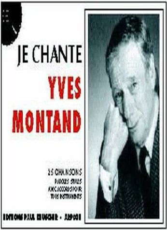 Partition : Je chante Montand