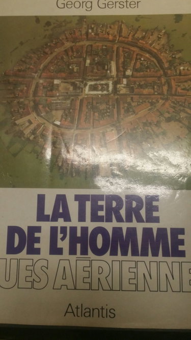 Couverture de LA TERRE DE L'HOMME.VUES AERIENNES.